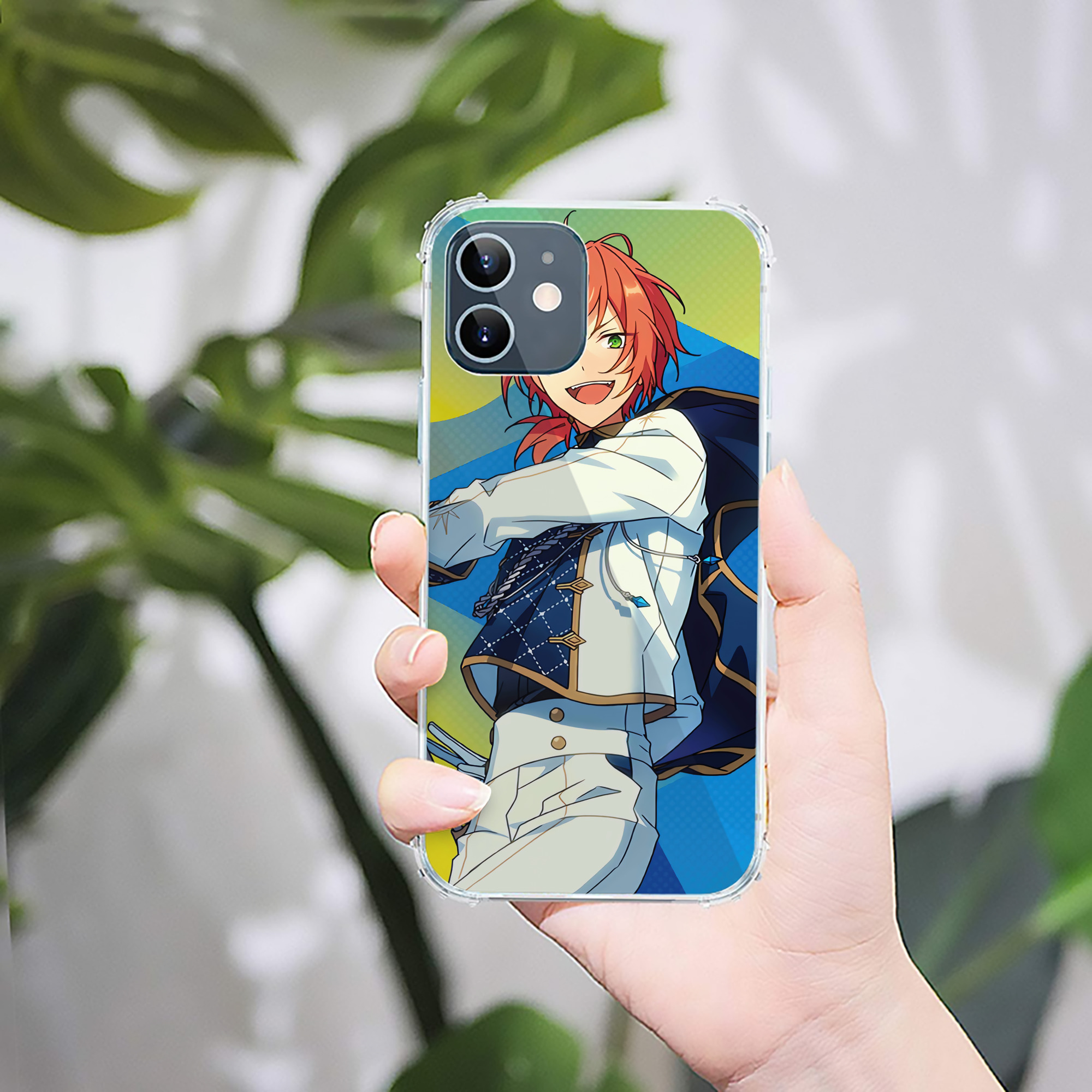 （画像用） あんさんぶるスターズ! Ensemble Stars 【iPhone 12シリーズ対応】透明スマホケース（クリアソフトケース）